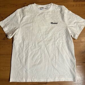 Official BTS Butter White Short Sleeve Shirt, Women's Large